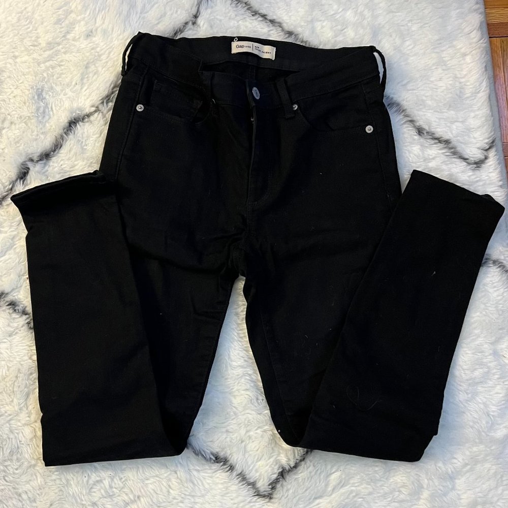 Gap Black Super Skinny Jeans